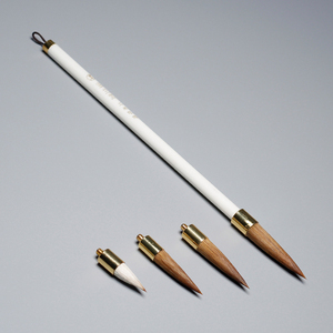 软笔钢笔式毛笔小楷自来水软头笔抄经书法笔纯狼毫便携笔多功能可换头