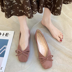 豆豆鞋女夏款女士夏季时尚适合上班穿的鞋子夏天柔软初春女鞋单鞋