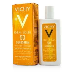 vichy 薇姿 高效滋润轻薄防晒霜spf50 50ml