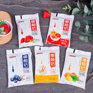 惠丰优牧嚼酸奶170g袋装常温酸奶草莓凤梨橙百香果蓝莓口味可选