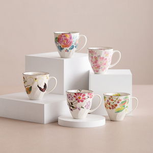 日本进口马克杯生日礼物小众设计感日式陶瓷水杯高颜值咖啡杯子
