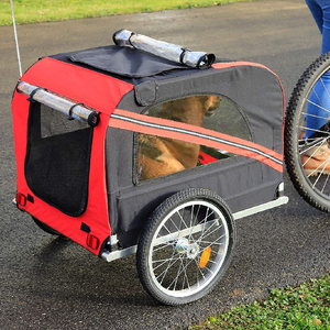 自行车拖车宠物车推车单车拖车后挂车货拖车可承重40kgs