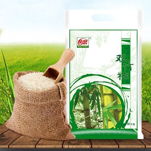 500人付款淘宝白燕双竹粘米丝苗米大米10kg广东香软