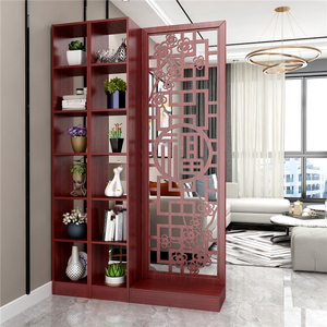 客厅隔断镂空柜