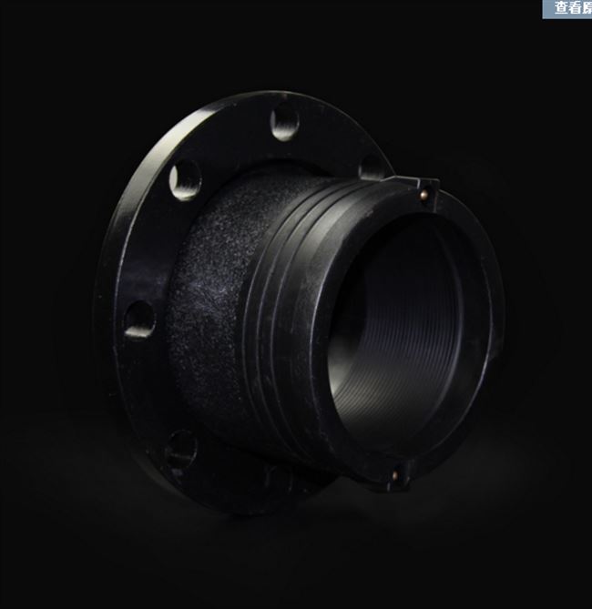 钢丝网骨架管pe电熔法兰套 电容接头110法兰头 63125 355 200 6