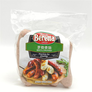 beretta雨润百瑞罗勒香肠300g西式basil sausage罗勒叶早餐肠烤肠