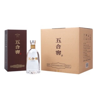 五合窖五粮浓香型白酒纯粮食酒整箱装河北名酒婚宴宴请送礼佳品