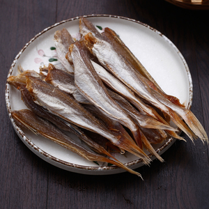 北海小咸鱼红娘鱼干500g小鱼干红头鱼红鞋鱼石葡萄油纸脊柱矫形离