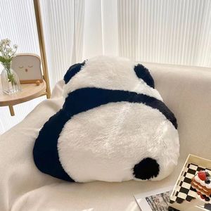熊猫背影抱枕玩偶可爱沙发宿舍学生床头睡觉靠背垫网红飘窗腰枕头