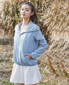 优库防晒衣女ВuniqloΟΚ夏天女士防晒服工装防紫外线风衣皮肤衣