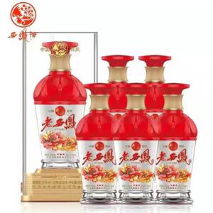 西凤酒白酒婚宴老西风三星酒浓香型50度500ml*6瓶整箱装送礼喜酒