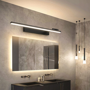 led镜前灯卫生间现代简约浴室镜柜专用免打孔化妆镜子灯北欧灯具