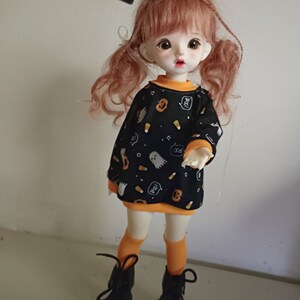 bjd六分八分自制卫衣新款卫衣卫衣只是衣服袜子没有娃娃