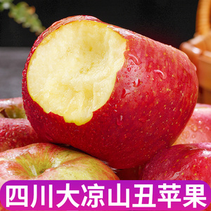 四川大凉山丑苹果正宗冰糖心苹果10斤新鲜水果当季整箱盐源红富士