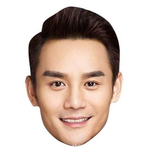 人皮面皮仿真人纸质皮面皮男人脸皮易容头套抖音搞怪女假明星脸*