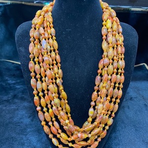 精品辽西朝阳北票战国红108粒项链手串收藏手链精致男女同款包邮