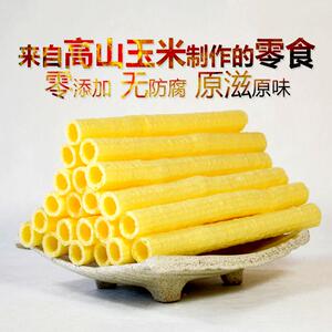 老式传统玉米香酥条爆米花膨化江米棍大米棍棒米筒8090零食小吃