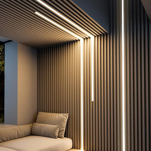 米桓线形灯嵌入式led铝合金线条灯槽暗装线性灯带明装吊顶线型灯