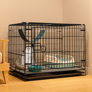 猫笼子小型室内家用折叠养猫咪带厕所一体不占地宠物猫柜别墅猫舍