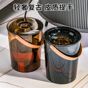 茶水分离茶桶茶渣垃圾桶茶台废水桶功夫茶具配件过滤排水管茶道桶