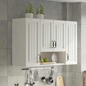 欧式厨房吊柜墙壁柜卫生间防水收纳置物柜挂柜壁柜阳台吊柜储物柜