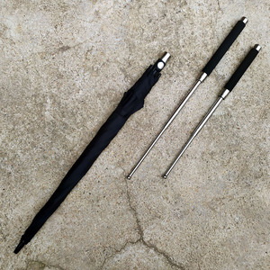 甩棍棍雨伞防身攻击车上合法用品伸缩多功能防卫随身实心车载武器