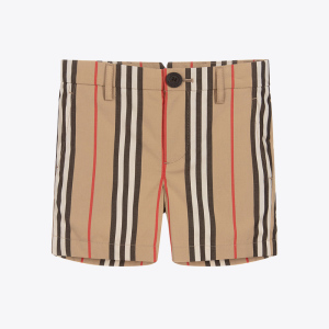 burberry/巴宝莉 童装短裤 2020年新款 男童棉质经典条纹短裤