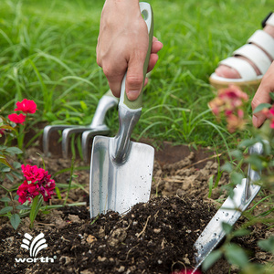 沃施种花养花种植工具家用园艺铲子套装盆栽种菜小铲子挖土三件套
