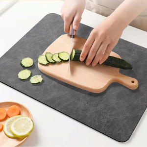 厨房案板切菜板隔音防滑垫厨房台面沥水垫菜板垫子吸水吸油耐脏垫