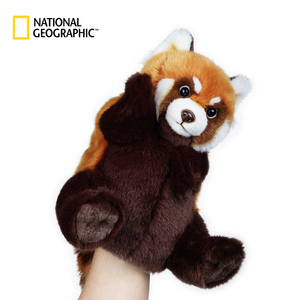 美国国家地理毛绒玩具仿真动物玩偶公仔布娃娃小熊猫 不是大熊猫