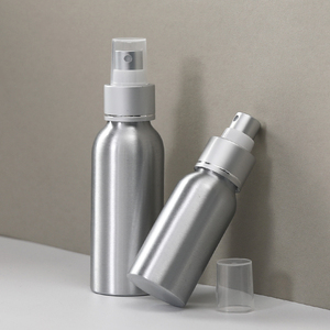 金属喷雾瓶便携化妆水酒精雾状细雾喷瓶小空瓶子分装瓶2个装