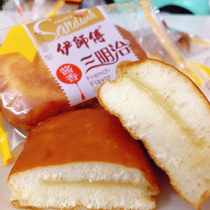 福建闽南老式三明治面包老式儿时怀旧夹心小时候的吃味道80后零食