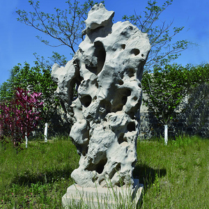 仿真太湖石园林造景别墅庭院水泥雕塑户外景观假 山石小品摆件