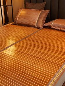 床席夏天5竹席加厚加硬两面用夏季1米2一米五铺6的凉席高端小床老