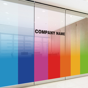 花妙虹旗舰店天猫磨砂彩色玻璃贴膜纸窗户遮光装饰透光不透明红橙