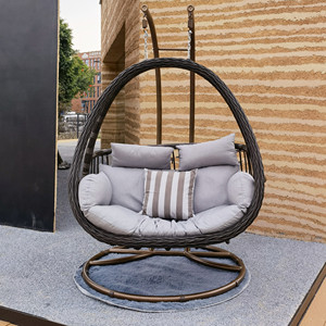 双人吊椅阳台室内秋千客厅网红吊蓝吊兰椅家用摇篮椅吊篮藤椅吊椅