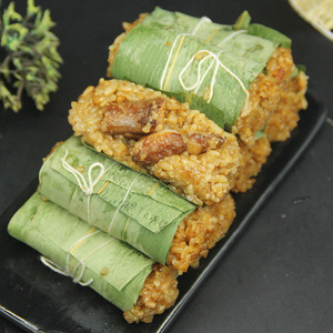 粽香排骨糯米饭粽子10根棕香酒店饭店餐饮用特色半成品菜美食食材