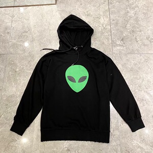 代购balenciaga/巴黎世家 新款外星人卫衣 et男女休闲连帽衫情侣