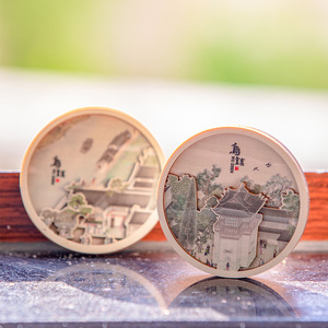 旅游冰箱贴杭州宁波嘉兴普陀乌镇西塘绍兴冰箱磁贴创意纪念品