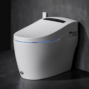 浪鲸智能马桶一体式全自动翻盖即热冲洗电动遥控带水箱坐便器