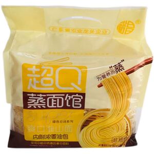 超q裕昌蒸面馆精熬大骨面鲍鱼鸡汤面麦芯面长寿面爽口淮山720克