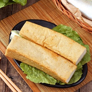 潮汕正宗关东煮煎鱼饼500g 潮州汕头特产 火锅烧烤食材鱼饼