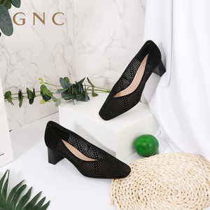 gnc女鞋粗跟