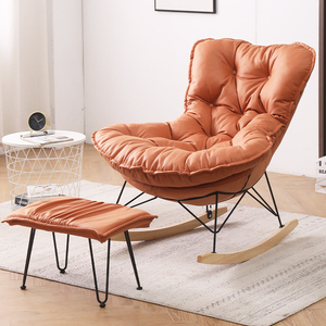 摇椅躺椅大人北欧阳台懒人休闲沙发客厅单人贵妃椅轻奢网红摇摇椅