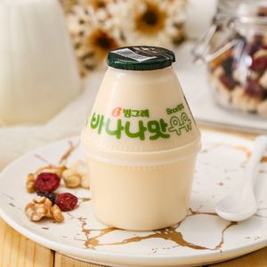 包邮 韩国原装进口 宾格瑞牛奶 香蕉/草莓/香草味牛奶238ml*4瓶