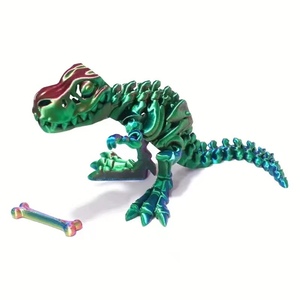 3D打印小恐龙阿贡霸王龙关节可活动拼装玩具礼物摆件新款玩具装饰