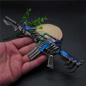 玩具枪穿越英雄武器火线天启ak12步枪模型金属游戏道具合金枪模