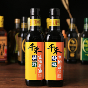 000人付款淘宝【千禾】味极鲜特级生抽酱油1l 纯粮酿造酱油 特鲜生抽