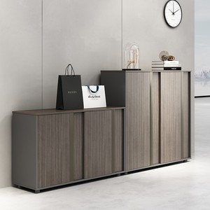 办公家具文件柜高矮柜现代办公室高低柜组合资料柜隔断组合柜