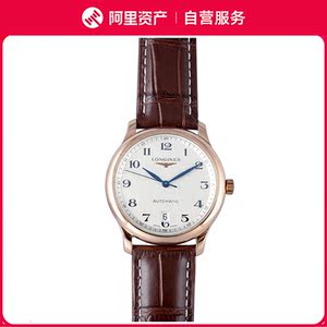 5新浪琴名匠系列18k玫瑰金38.5mm自动机械男表l2.628.8.78.